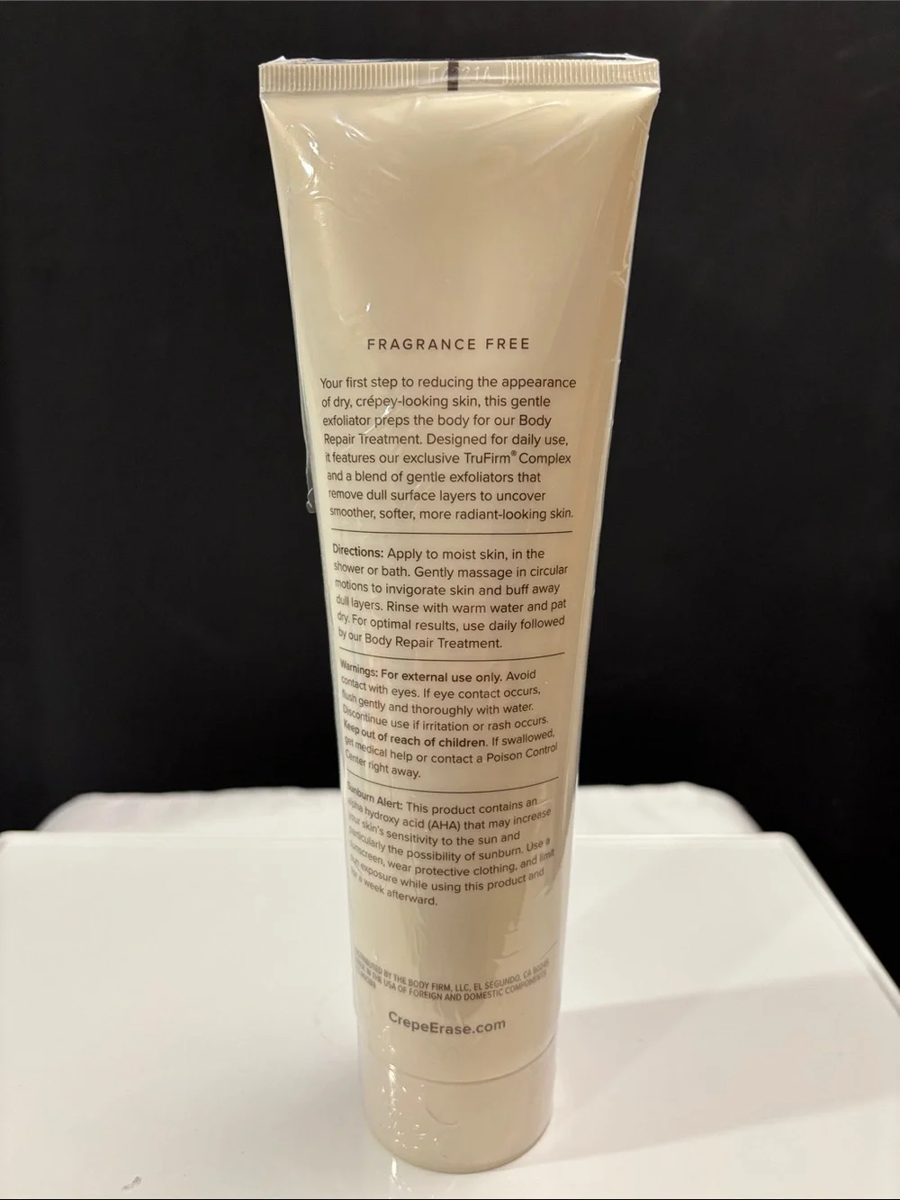 Crêpe Erase Body Refining Exfoliant -